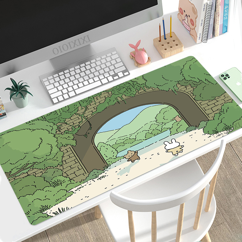 Cute Rabbit Green Anime Mouse  - Gaming Keyboard And Mouse Pad incelemesi ve fiyatı