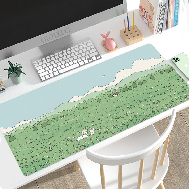 Cute Rabbit Green Anime Mouse  - Gaming Keyboard And Mouse Pad incelemesi ve fiyatı