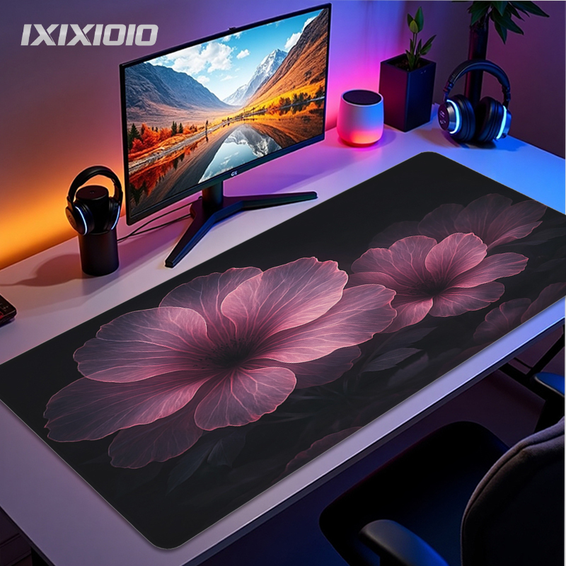 Purple Flower Mouse Pad Gaming - Gaming Keyboard Non Mechanical incelemesi ve fiyatı