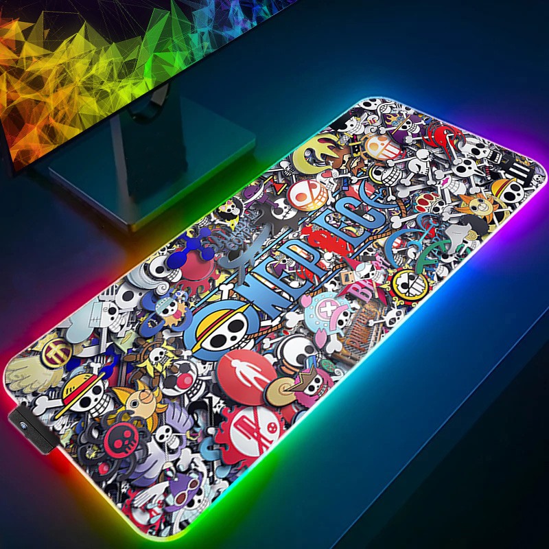 LED Mouse Pad One Piece Luffy  - Gaming Keyboard No Rgb incelemesi ve fiyatı